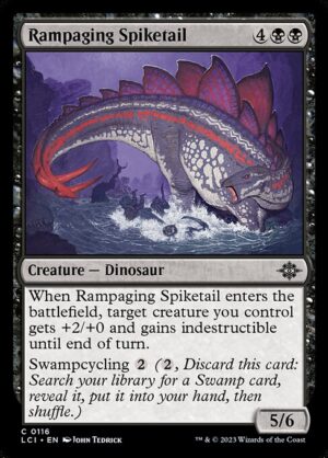 Rampaging Spiketail - Foil<br /><span class="collector-number">Collector No. </span>