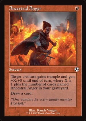 Ancestral Anger<br /><span class="collector-number">Collector No. </span>