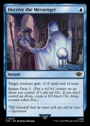 Deceive the Messenger - Foil<br /><span class="collector-number">Collector No. </span>