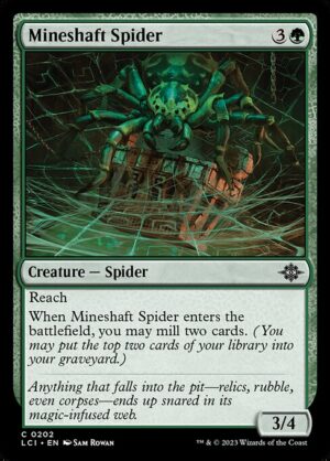 Mineshaft Spider - Foil<br /><span class="collector-number">Collector No. </span>