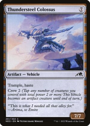 Thundersteel Colossus - Foil<br /><span class="collector-number">Collector No. </span>