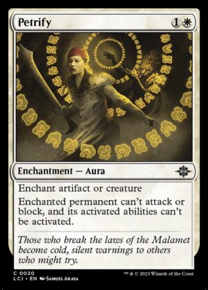 Petrify - Foil<br /><span class="collector-number">Collector No. </span>