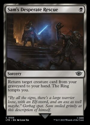 Sam's Desperate Rescue - Foil<br /><span class="collector-number">Collector No. </span>