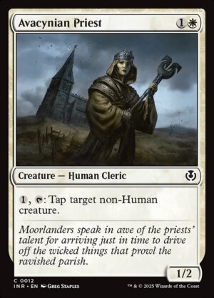Avacynian Priest<br /><span class="collector-number">Collector No. </span>