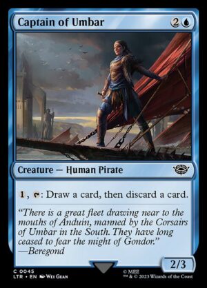 Captain of Umbar - Foil<br /><span class="collector-number">Collector No. </span>