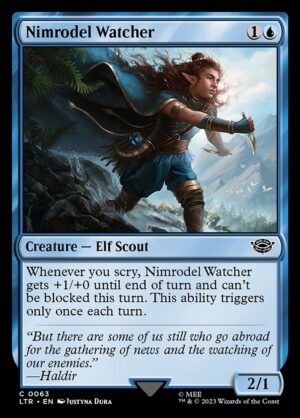 Nimrodel Watcher - Foil<br /><span class="collector-number">Collector No. </span>