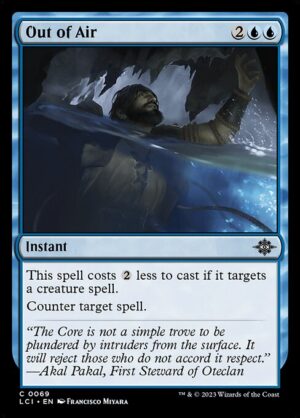 Out of Air<br /><span class="collector-number">Collector No. </span>