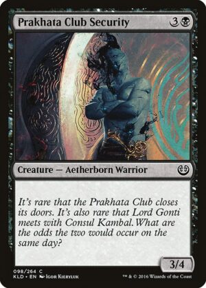Prakhata Club Security<br /><span class="collector-number">Collector No. </span>