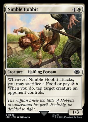 Nimble Hobbit - Foil<br /><span class="collector-number">Collector No. </span>