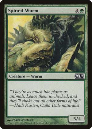 Spined Wurm<br /><span class="collector-number">Collector No. 197</span>