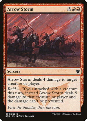 Arrow Storm<br /><span class="collector-number">Collector No. </span>