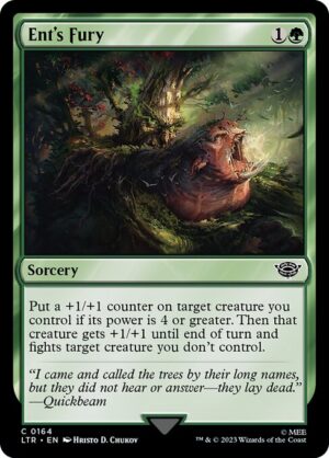 Ent's Fury - Foil<br /><span class="collector-number">Collector No. </span>
