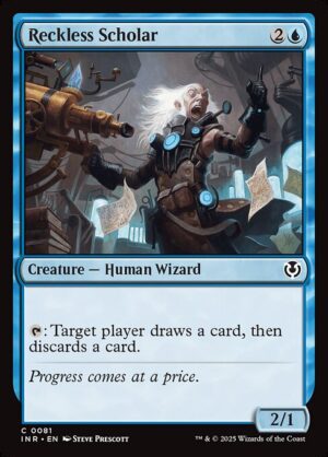 Reckless Scholar<br /><span class="collector-number">Collector No. </span>