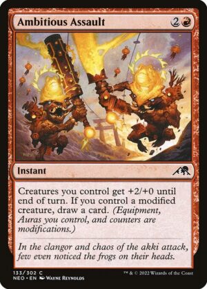 Ambitious Assault - Foil<br /><span class="collector-number">Collector No. </span>