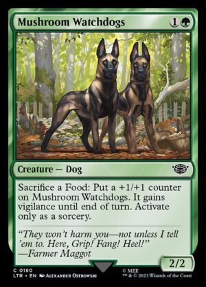 Mushroom Watchdogs<br /><span class="collector-number">Collector No. </span>