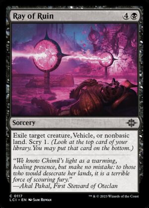 Ray of Ruin - Foil<br /><span class="collector-number">Collector No. </span>