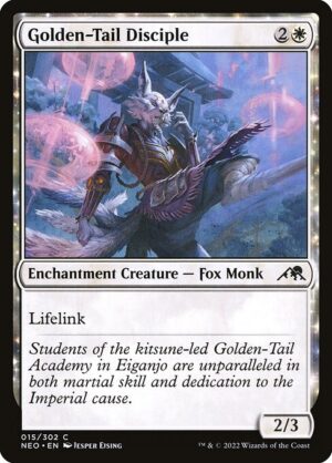 Golden-Tail Disciple - Foil<br /><span class="collector-number">Collector No. </span>