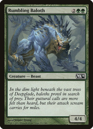 Rumbling Baloth<br /><span class="collector-number">Collector No. 193</span>