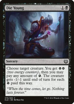 Die Young<br /><span class="collector-number">Collector No. </span>