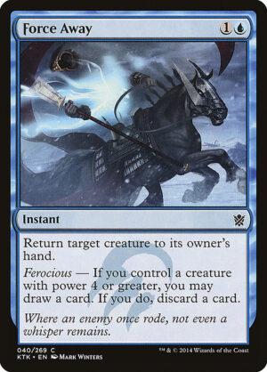 Force Away - Foil<br /><span class="collector-number">Collector No. </span>