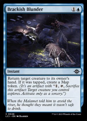 Brackish Blunder - Foil<br /><span class="collector-number">Collector No. </span>