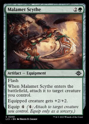 Malamet Scythe - Foil<br /><span class="collector-number">Collector No. </span>