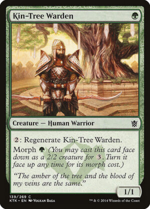 Kin-Tree Warden - Foil<br /><span class="collector-number">Collector No. </span>