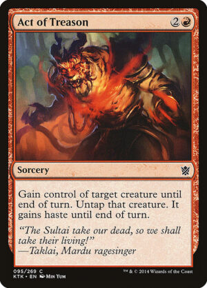 Act of Treason<br /><span class="collector-number">Collector No. </span>