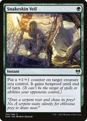 Snakeskin Veil - Foil<br /><span class="collector-number">Collector No. </span>