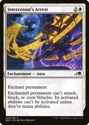 Intercessor's Arrest - Foil<br /><span class="collector-number">Collector No. </span>