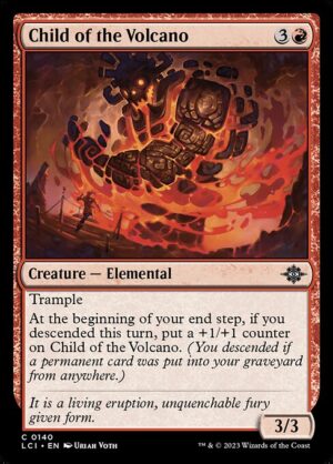 Child of the Volcano - Foil<br /><span class="collector-number">Collector No. </span>