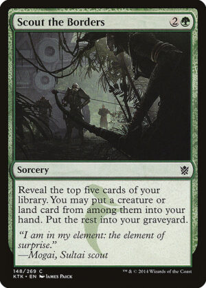 Scout the Borders - Foil<br /><span class="collector-number">Collector No. </span>