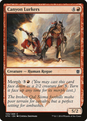 Canyon Lurkers - Foil<br /><span class="collector-number">Collector No. </span>