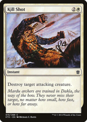 Kill Shot<br /><span class="collector-number">Collector No. </span>