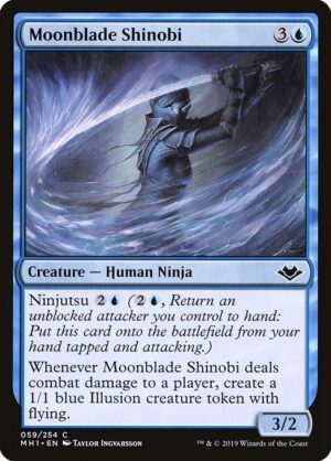 Moonblade Shinobi - Foil<br /><span class="collector-number">Collector No. 59</span>