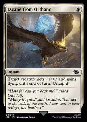 Escape from Orthanc - Foil<br /><span class="collector-number">Collector No. </span>