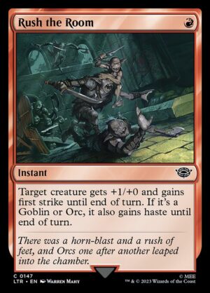 Rush the Room - Foil<br /><span class="collector-number">Collector No. </span>