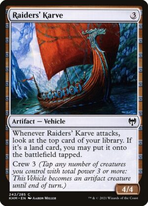 Raiders' Karve - Foil<br /><span class="collector-number">Collector No. </span>