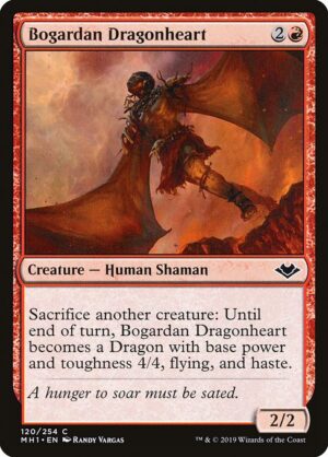 Bogardan Dragonheart - Foil<br /><span class="collector-number">Collector No. 120</span>