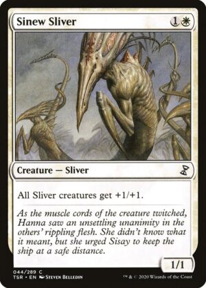 Sinew Sliver - Foil<br /><span class="collector-number">Collector No. 44</span>
