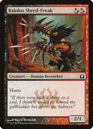 Rakdos Shred-Freak<br /><span class="collector-number">Collector No. 221</span>