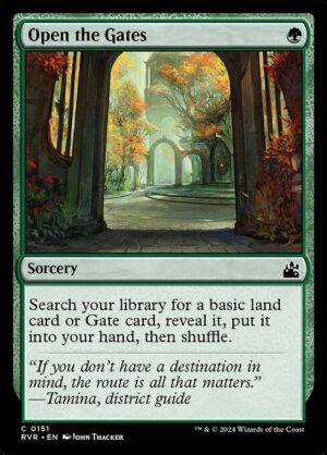 Open the Gates<br /><span class="collector-number">Collector No. 151</span>