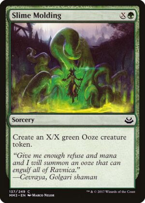 Slime Molding - Foil<br /><span class="collector-number">Collector No. 137</span>