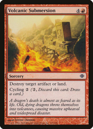 Volcanic Submersion<br /><span class="collector-number">Collector No. 121</span>