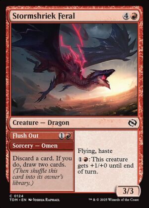 Stormshriek Feral - Foil<br /><span class="collector-number">Collector No. 124</span>