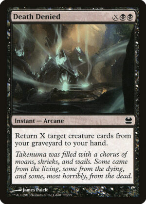 Death Denied<br /><span class="collector-number">Collector No. 77</span>