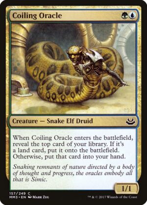 Coiling Oracle - Foil<br /><span class="collector-number">Collector No. 157</span>