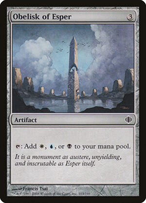 Obelisk of Esper - Foil<br /><span class="collector-number">Collector No. 213</span>
