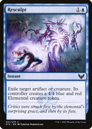 Resculpt - Foil<br /><span class="collector-number">Collector No. 51</span>