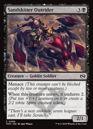 Sandskitter Outrider<br /><span class="collector-number">Collector No. 89</span>